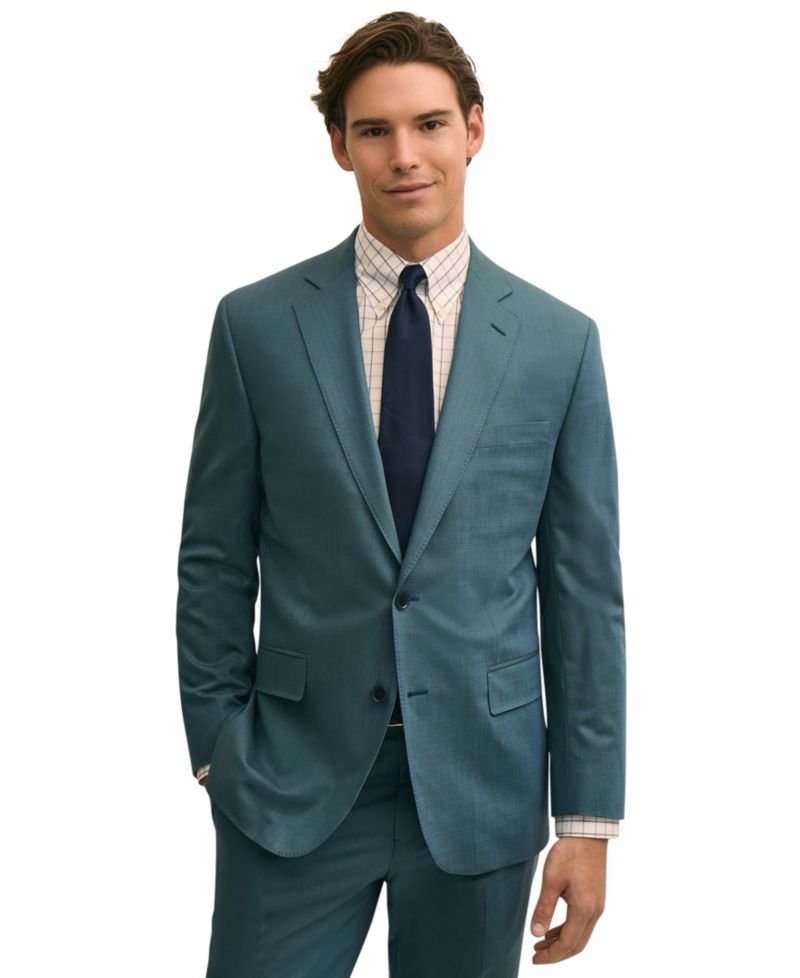 Мужской стрейчевый пиджак обычного покроя от Brooks Brothers