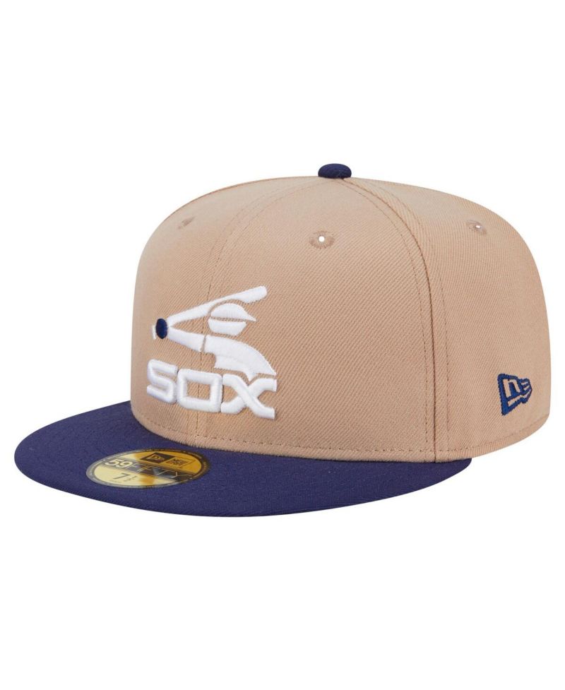 Men's Khaki Chicago White Sox 59FIFTY Fitted Hat