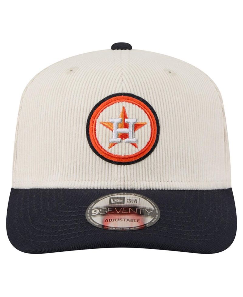 Men's Cream Houston Astros Loyal 9SEVENTY Adjustable Hat