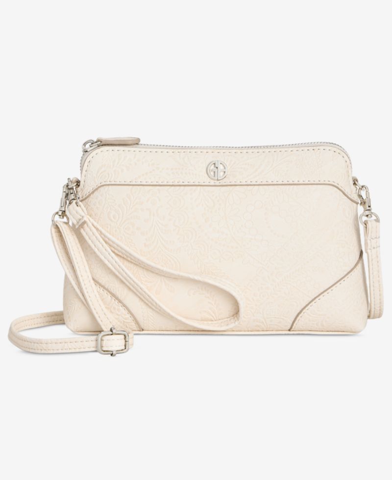 Paisley Crossbody Wristlet