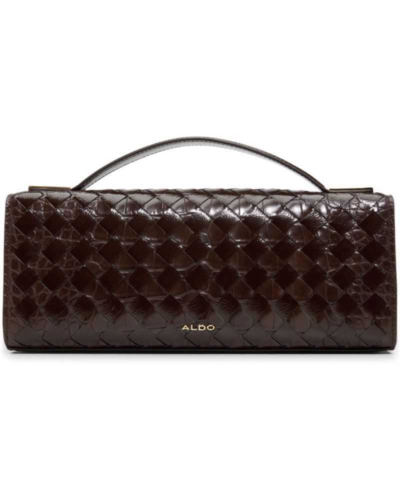 Mirzzaa Small Turn-Lock Clutch Crossbody Handbag