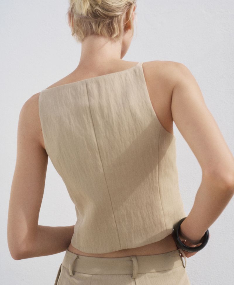 Women's Lyocell Suit Vest