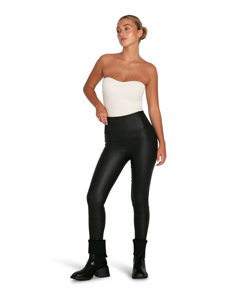 Women's Belle and Bloom City Slicker Coated Leggings