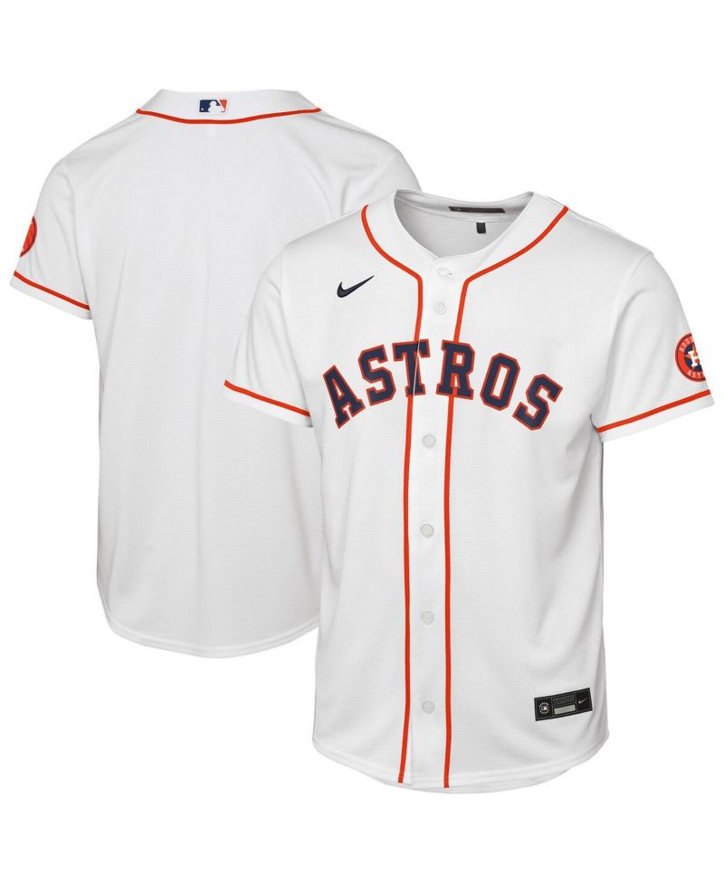 Big Boys and Girls White Houston Astros Home Stadium Jersey