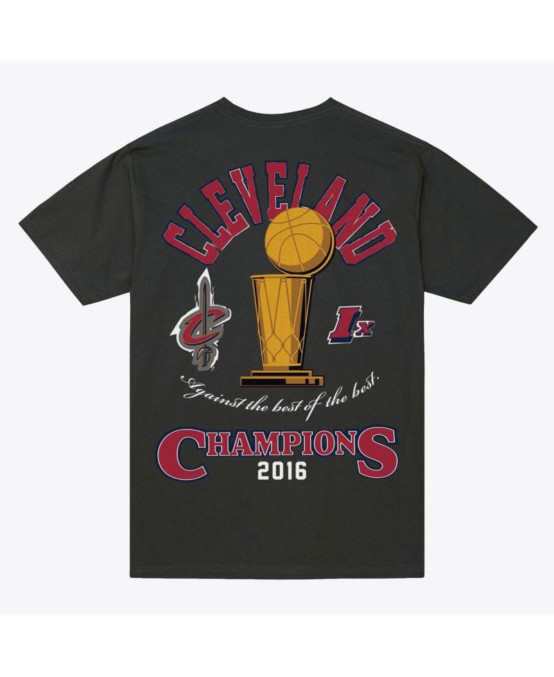 Men's Charcoal Cleveland Cavaliers Hardwood Classics Legacy Defined T-Shirt