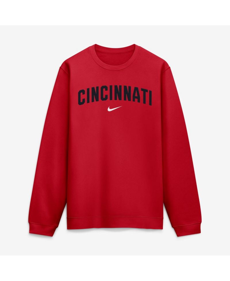 Men's Red Cincinnati Reds 2026 City Connect Club 2-Hit Sweatshirt