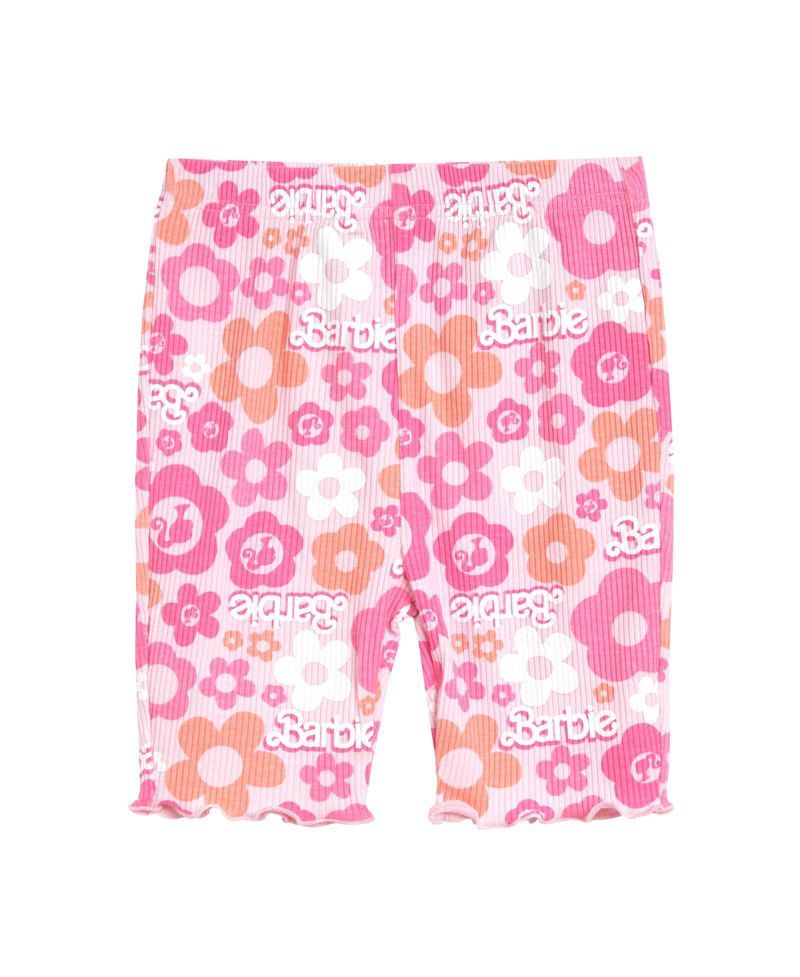 Toddler Girls Ribbed T-Shirt and Shorts Outfit Set