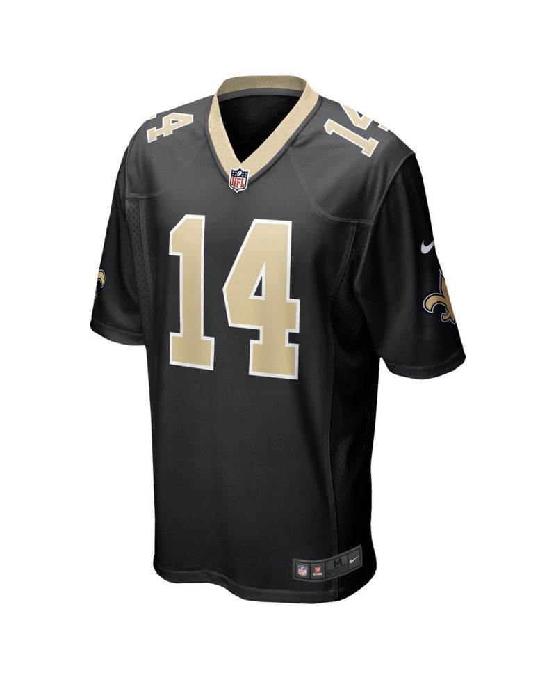 Men's Ga'Quincy McKinstry Black New Orleans Saints Player Game Jersey