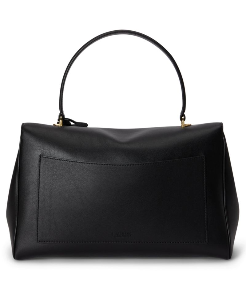 Farrah Soft Leather Medium Satchel Bag