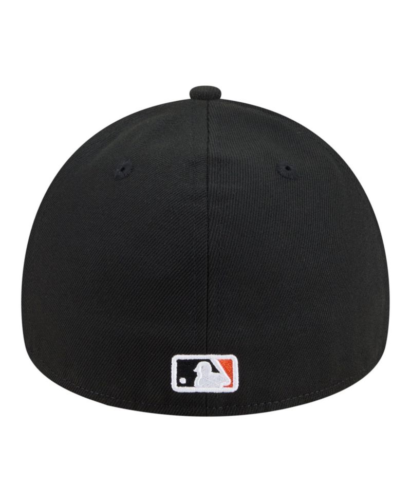 Men's Black San Francisco Giants A-Frame 59FORTY Fitted Hat