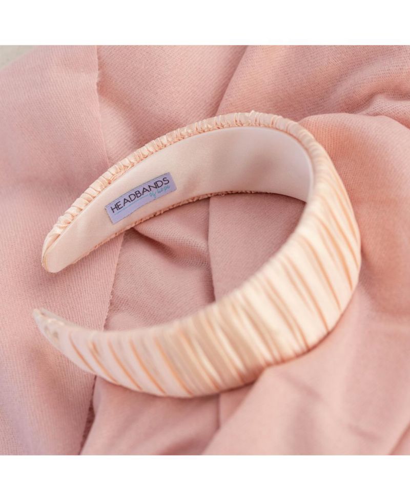 Women's Wide Headband - Pastel Pink