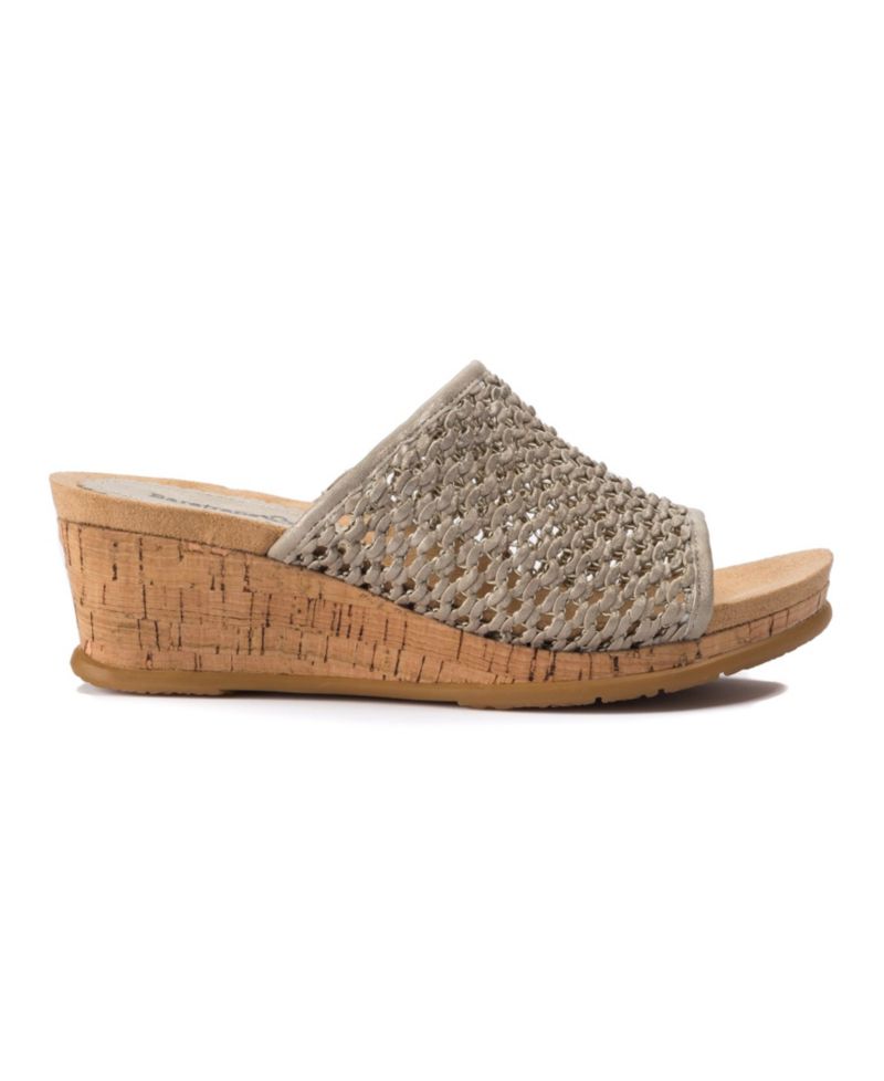 Women's Flossey Slide Wedge Sandals