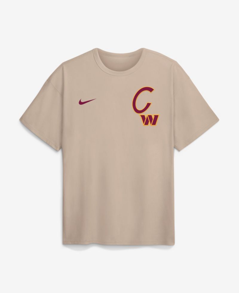 Men's Washington Commanders Rewind Max90 Relaxed-Fit Heavyweight-Cotton T-Shirt