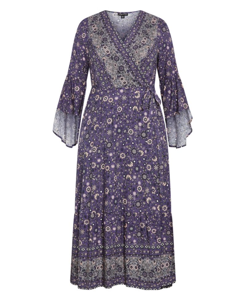 Women's Belle Wrap Maxi Dress