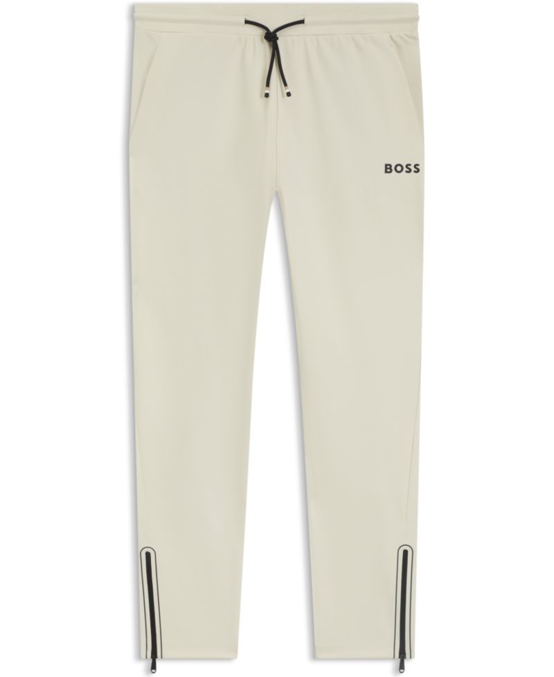 Men's Active Stretch-Gabardine Tracksuit Bottoms