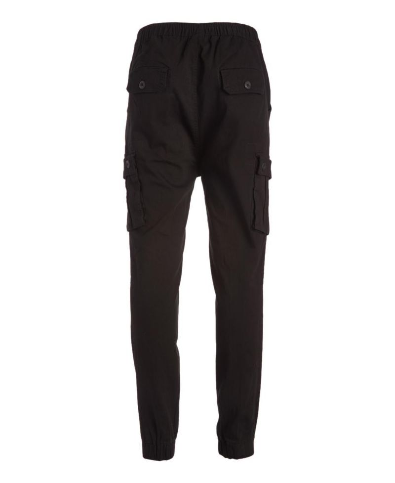 Men's Cotton Stretch Twill Cargo Joggers