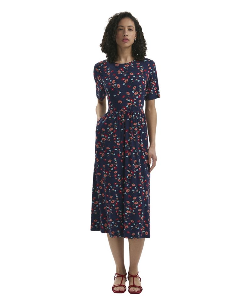 Women's Kathryn Floral Midi T-Shirt Dress