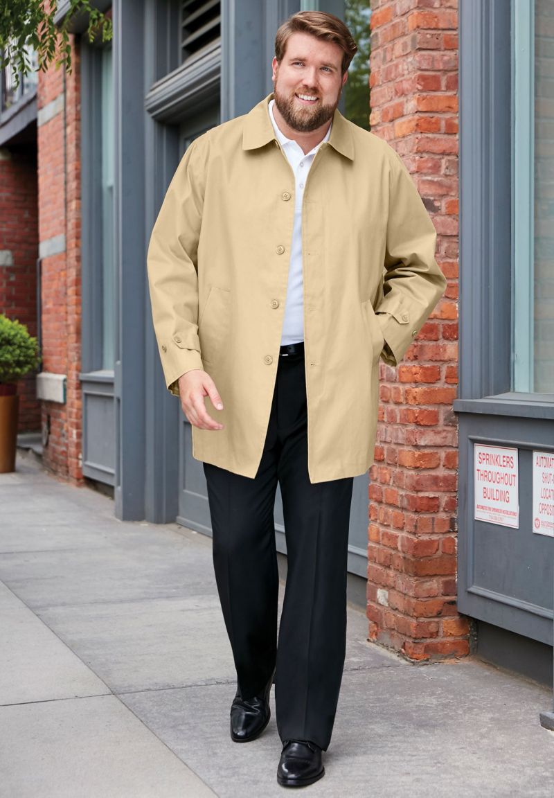 Men's Water-Resistant Trench Coat