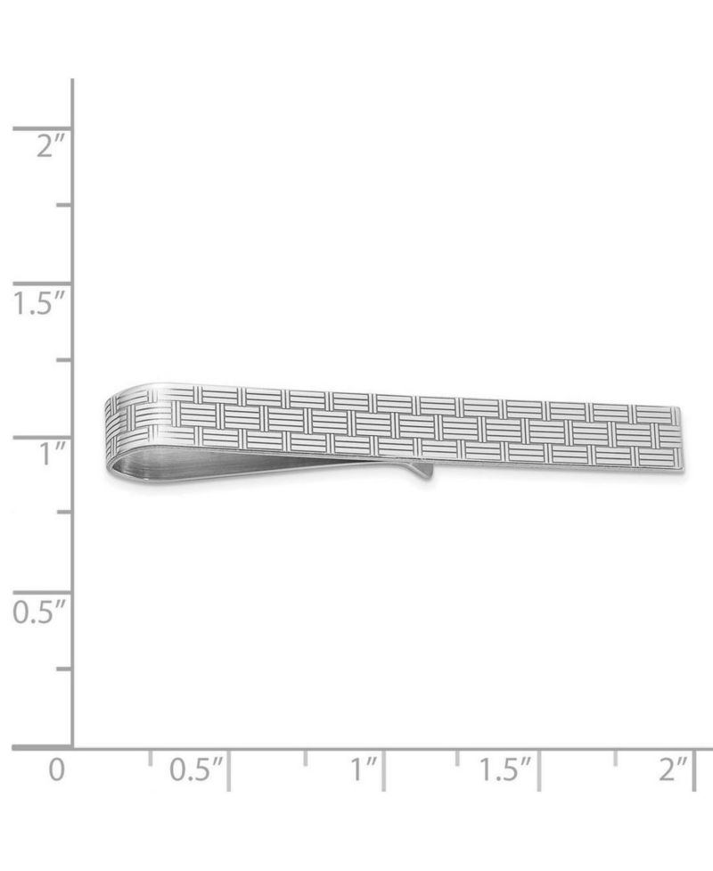 Men's Sterling Silver Tie Bar