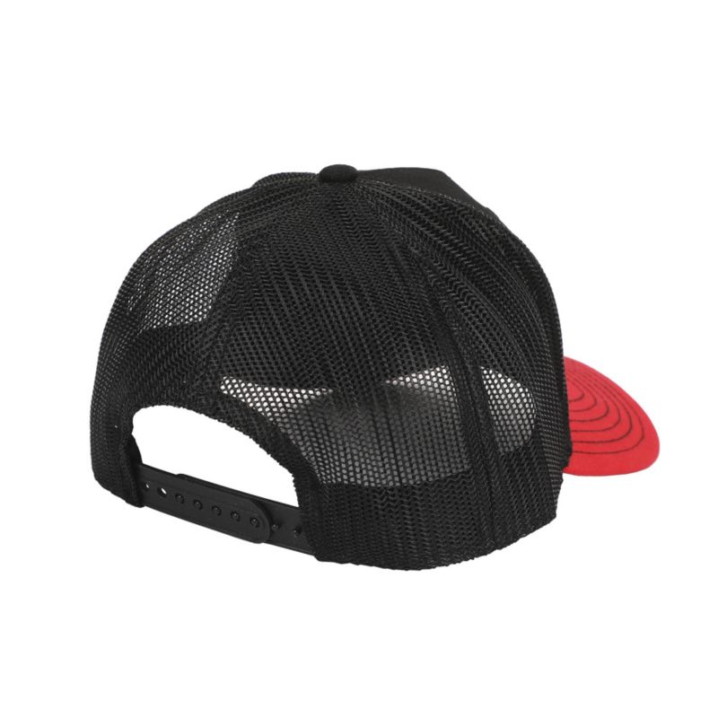 Men's Mcqueen Woven Patch Canvas And Mesh B5 Trucker