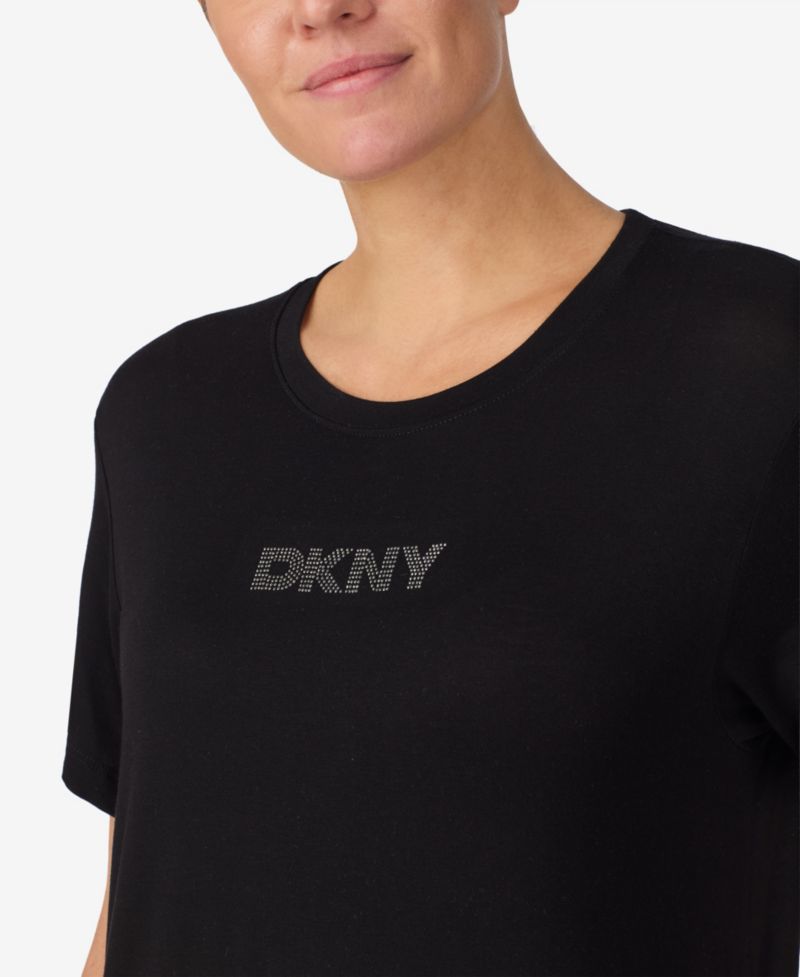 Women's Sleepwear Short-Sleeve Pull-On Sleepshirt