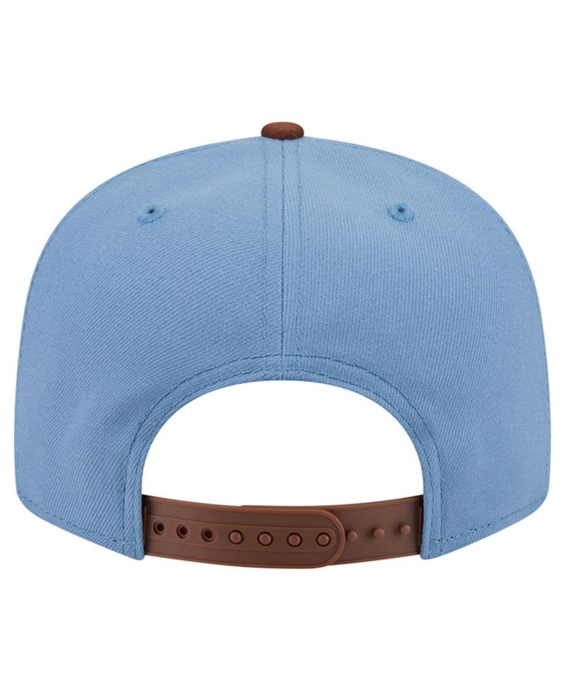 Men's Light Blue/Brown New York Yankees Color Pack 9FIFTY Snapback Hat