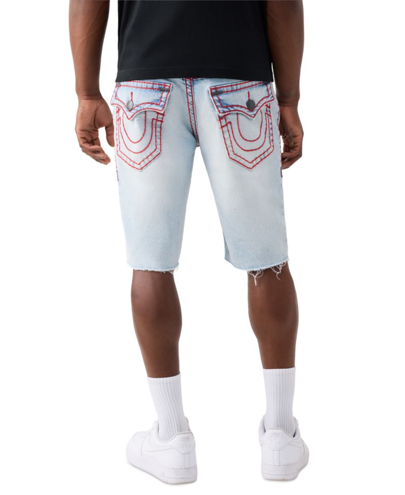 Men's Ricky Super T Fray Flap Denim Shorts