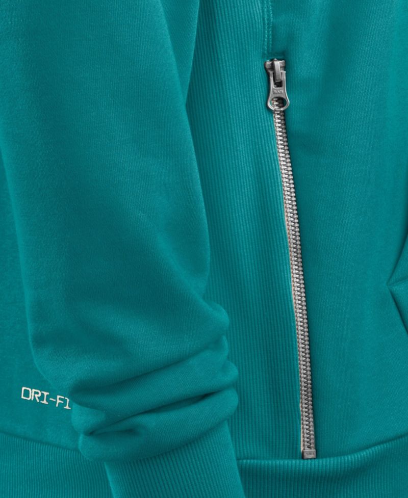 Men's Aqua Miami Dolphins Standard Issue Replay Officials Alternate Dri-FIT Hoodie