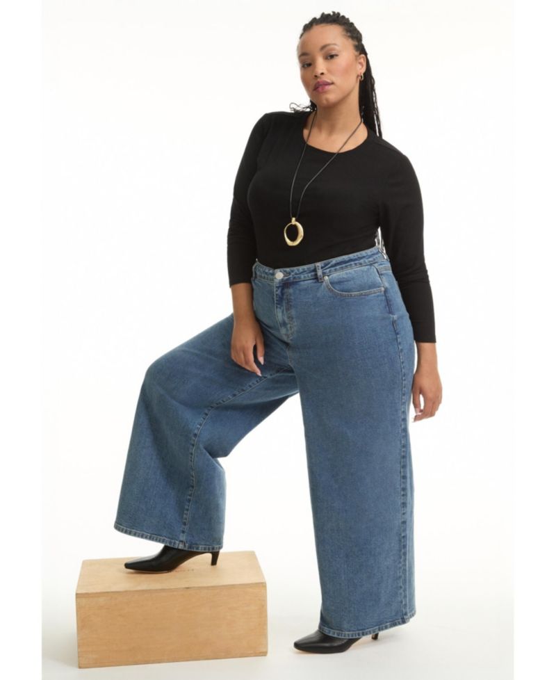 Women's June and Vie Curvie-Fit High-Rise Jeans