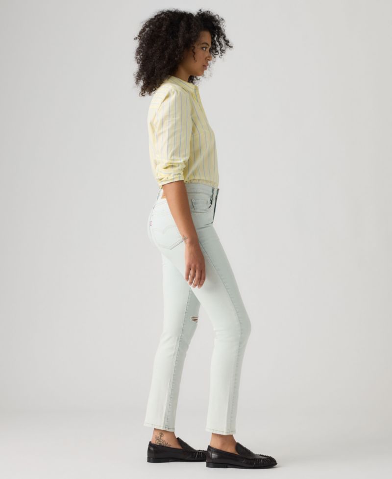Trendy Plus Size 724 High-Rise Straight-Leg Jeans