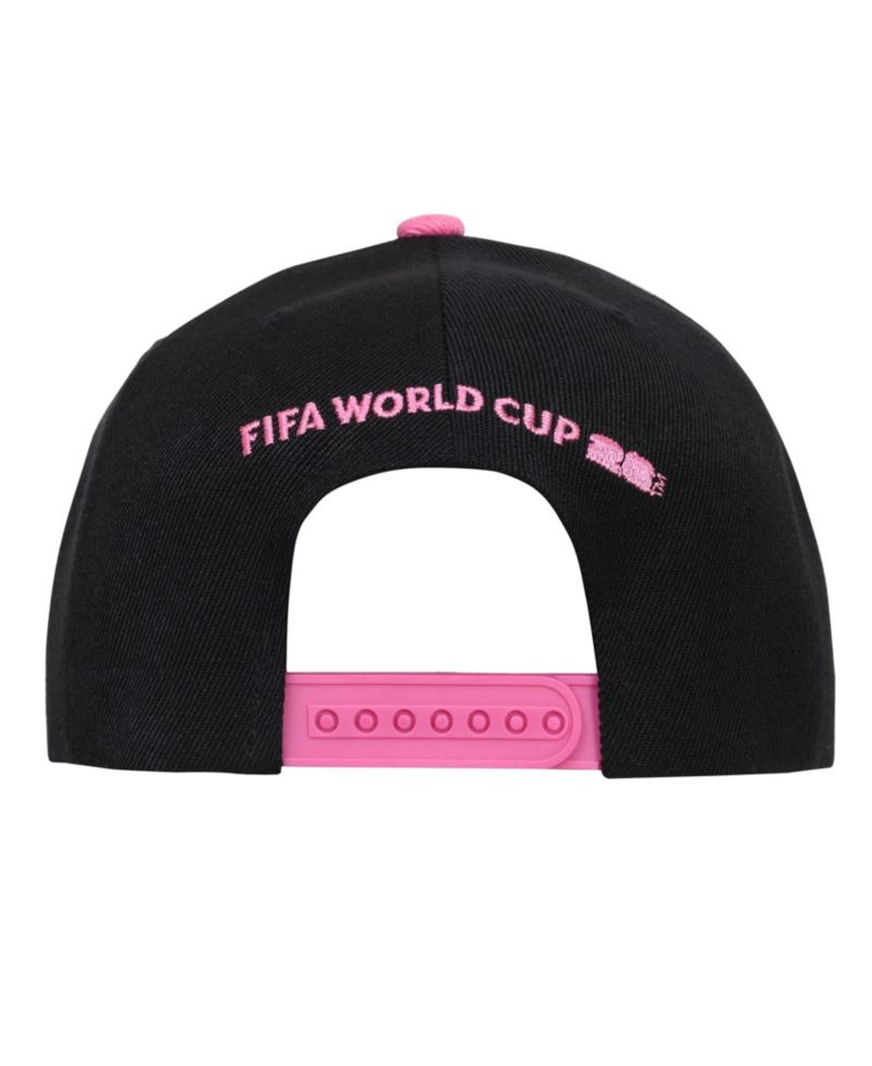 Men's Black/Pink FIFA World Cup 2026 Miami Host City Pro Snapback Hat