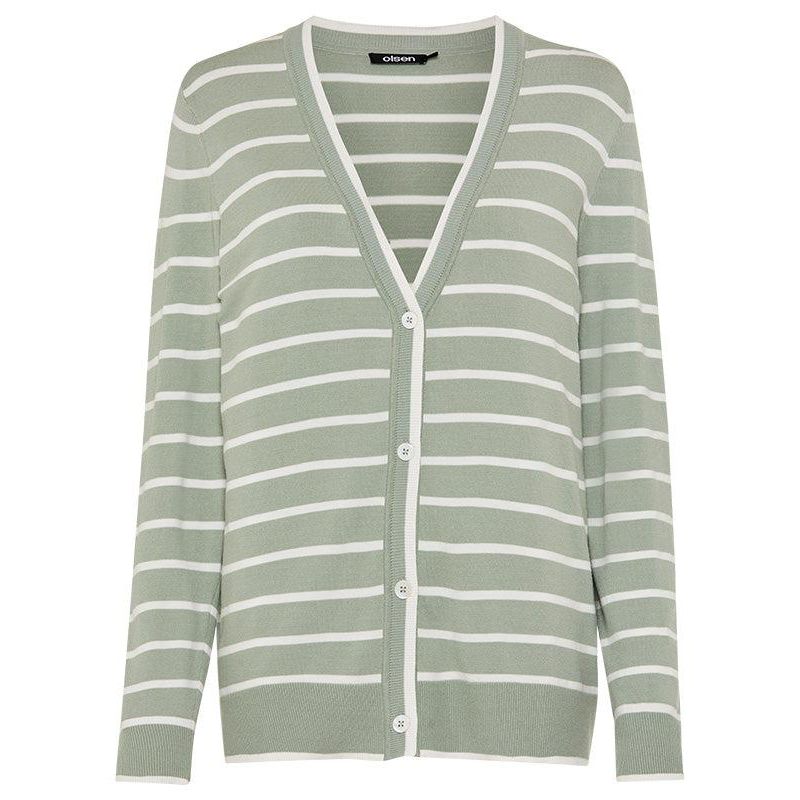 Women's Striped Cardigan