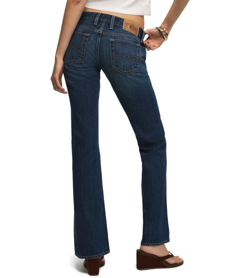 Women's Lil Maggie Ultra Low Rise Flare Jeans
