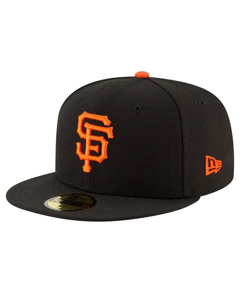 Men's Black San Francisco Giants Jeff Kent Number Retirement Authentic Collection 59FIFTY Fitted Hat