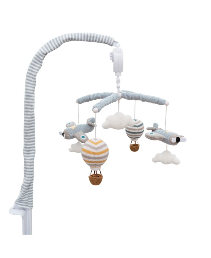 Baby Boys Airplanes Musical Mobile