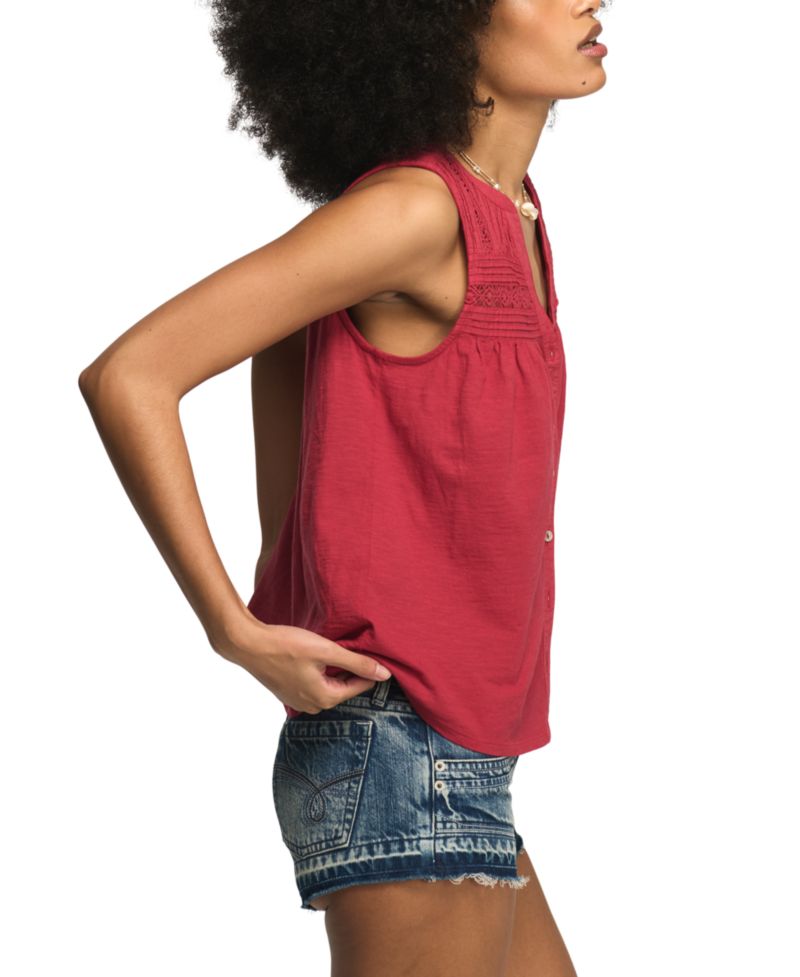 Women's V-Neck Sleeveless Top