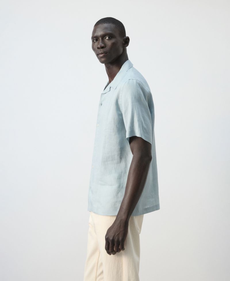 Men's Bowling-Collar Shirt