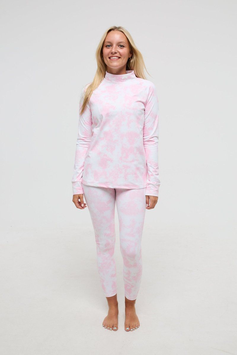 Women's Baselayer Top - Pink Signature Collection
