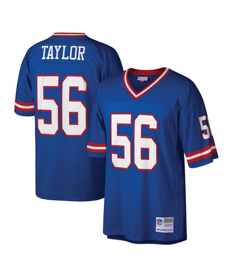Men's Lawrence Taylor Royal New York Giants Legacy Replica Jersey