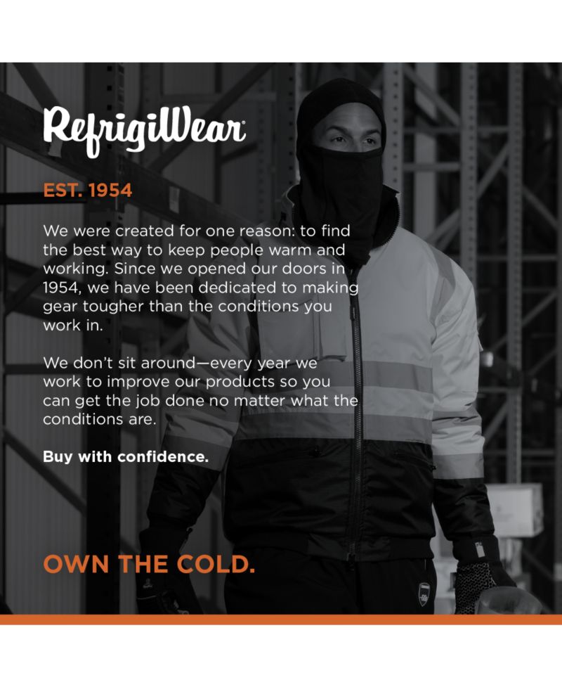 Men's HiVis Waterproof Bomber Jacket