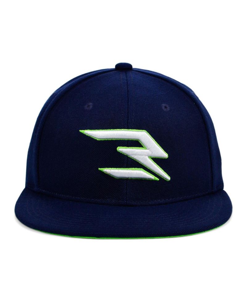 Men's Navy, White Fashion Snapback Adjustable Hat