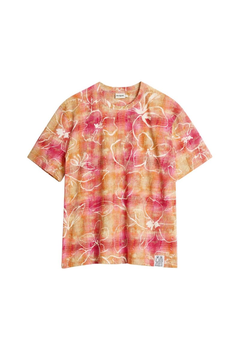 Men's T-shirt arty print