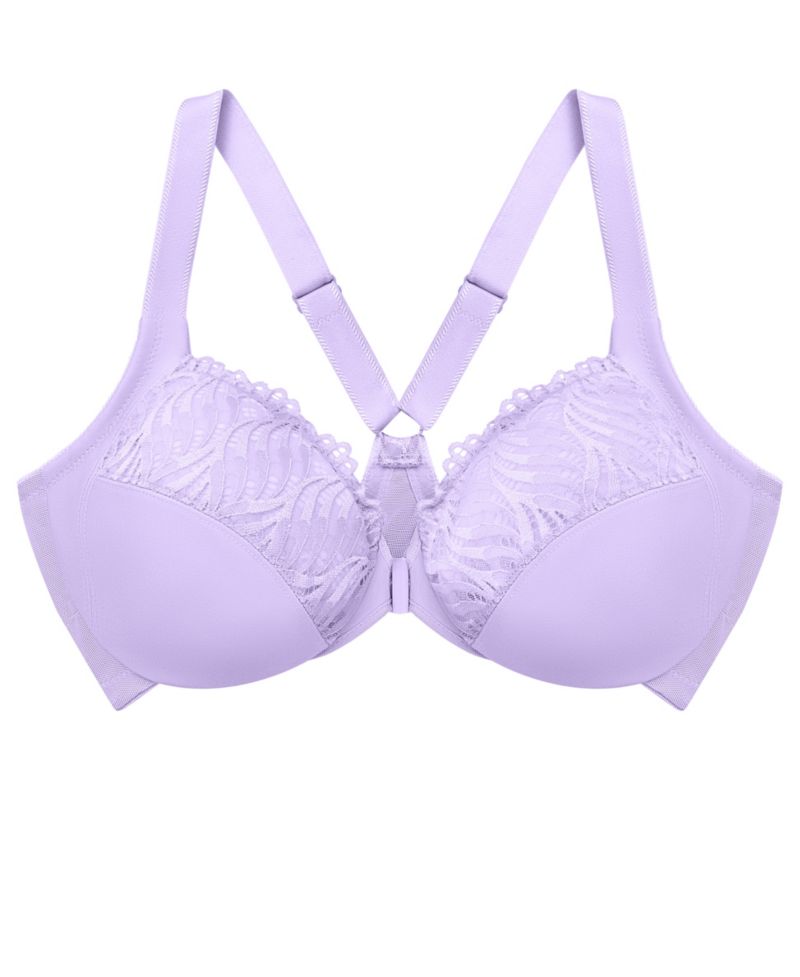 Women's Plus Size Wonder Wire Front Close T-Back Bra 1246