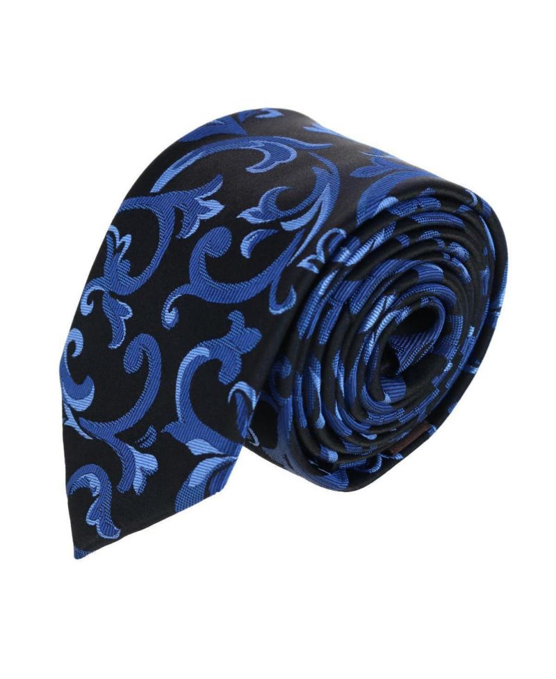 Big & Tall Christian the Romantic Brocade Silk Necktie