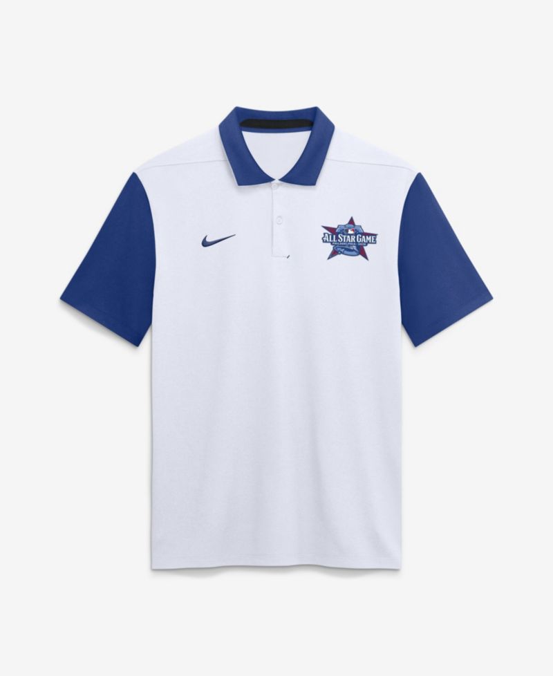 Men's White/Royal 2026 MLB All-Star Game Authentic Collection Vapor Dri-FIT Polo Shirt