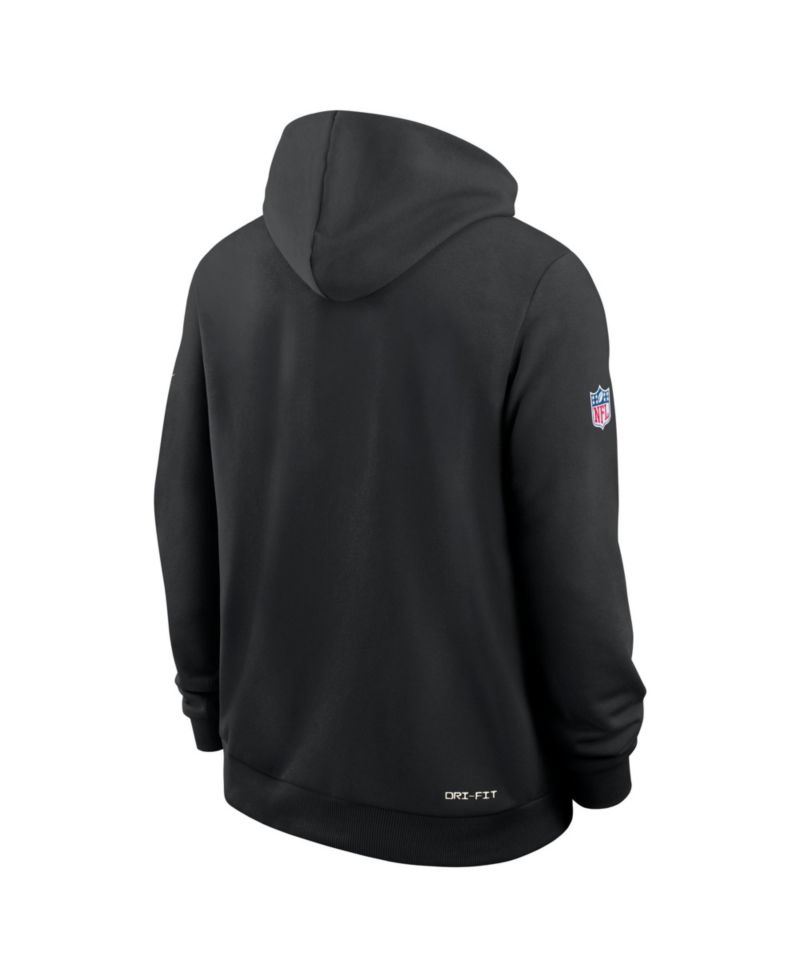 Men's New York Jets Sideline Standard Issue Top Prospect Long-Sleeve Fleece Hoodie