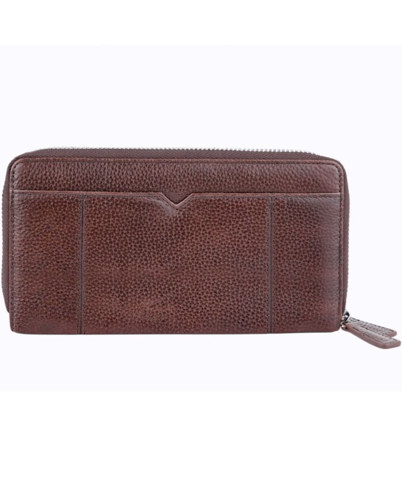 Fifth Avenue RFID Secure Double Zipper Wallet