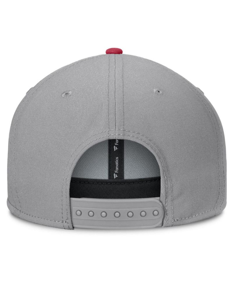 Men's Gray Arkansas Razorbacks Duo Snapback Hat