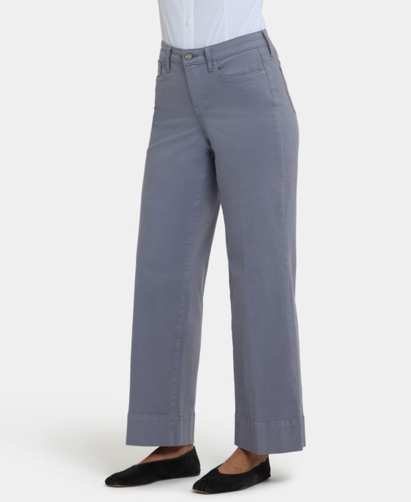 Petite Teresa Wide-Leg Ankle Jeans with Lift Tuck Technology