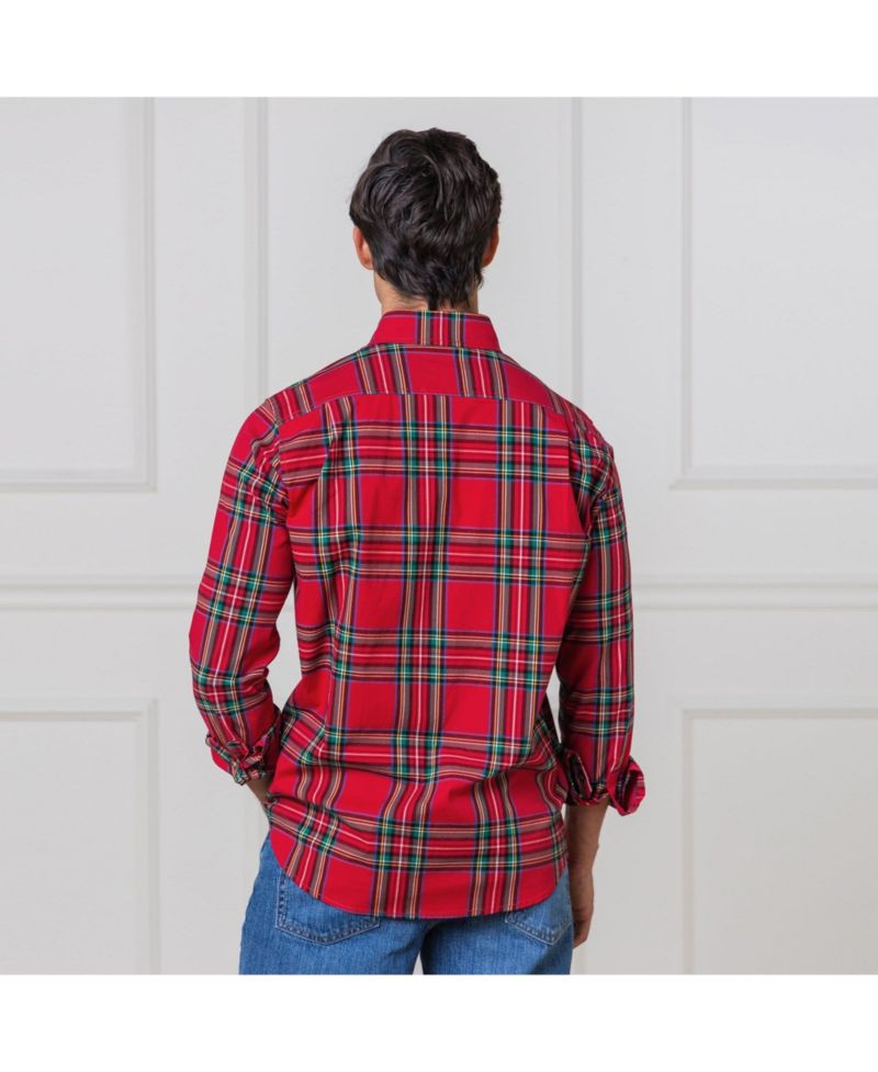 Men's Hope and Henry Organic Long Sleeve Stretch Poplin Button Down Shirt